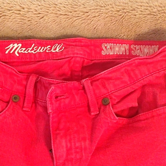 Madewell Other - Madewell skinny skinny jeans 99 per cotton